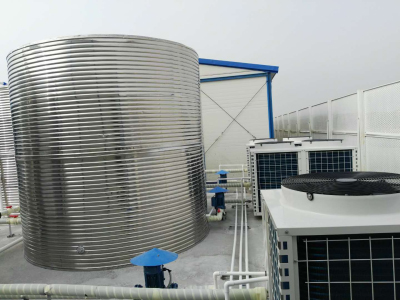 廣東電白建設集團---工地熱水工程